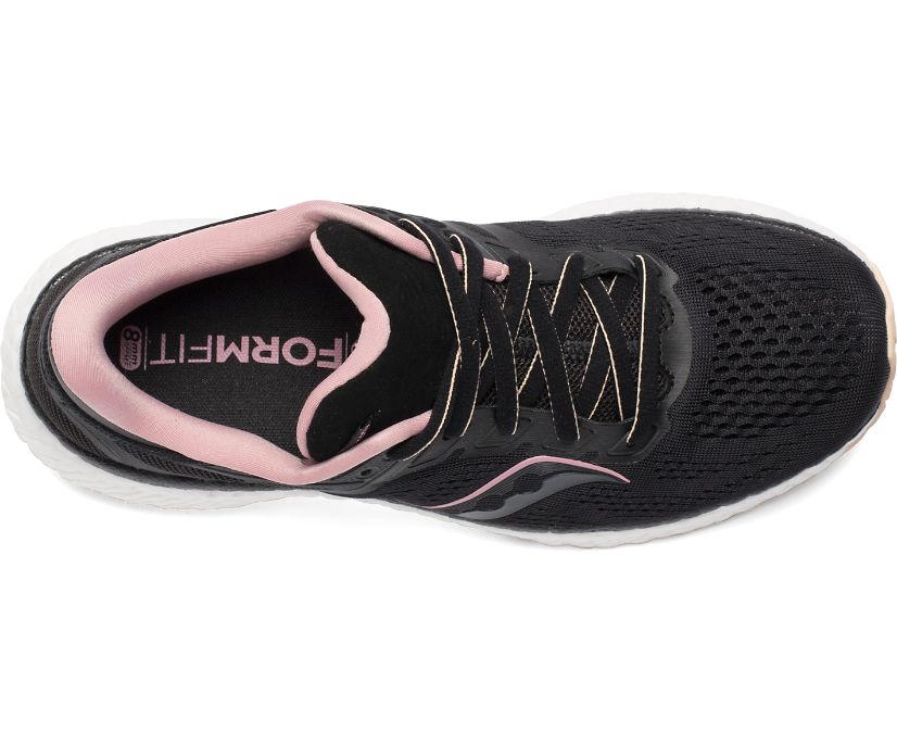 Saucony Hurricane 23 Women's Running Shoes Black / Rose | AU 156MQZA